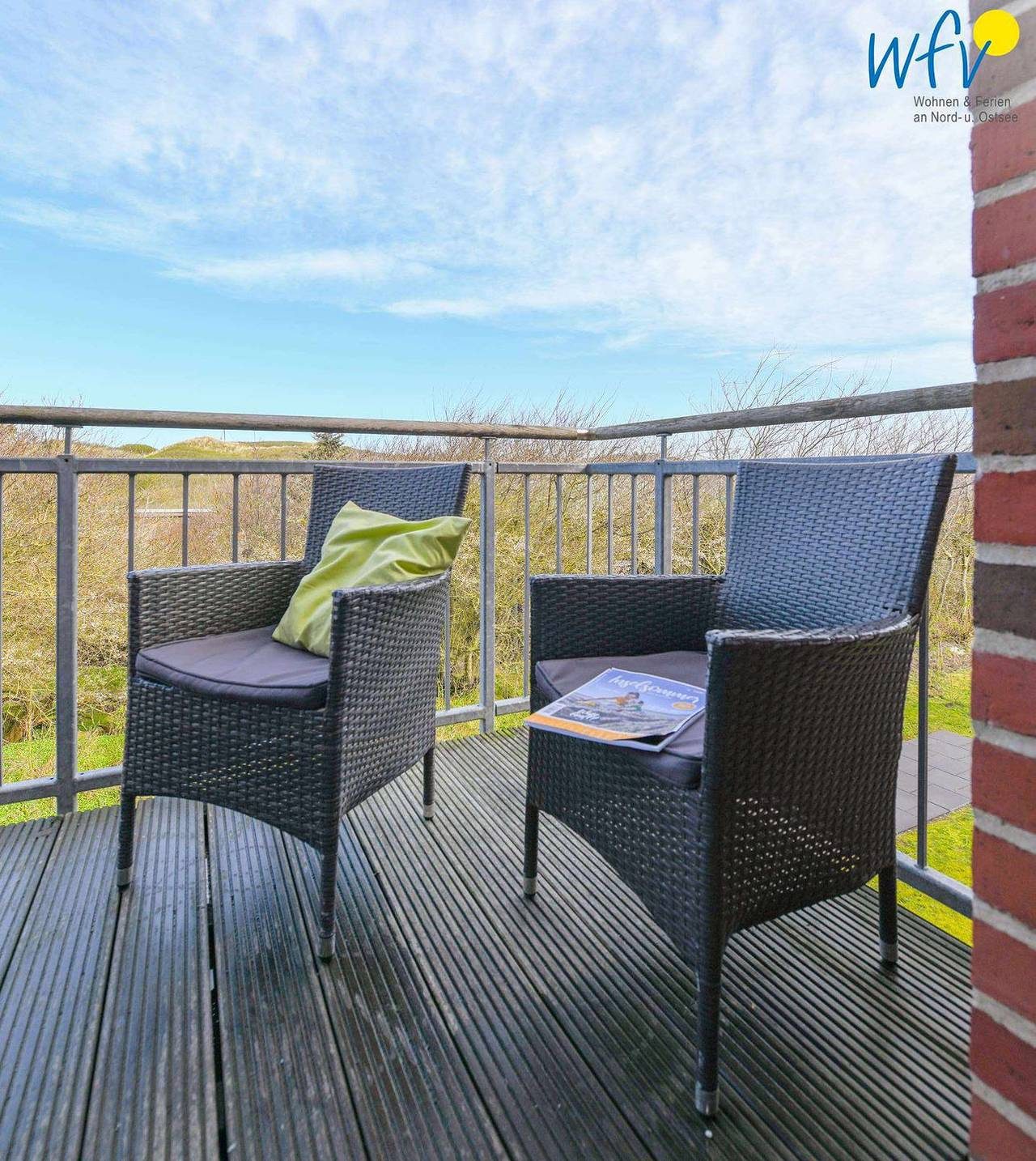 Bootshaus in den Dünen - 4 Ferienwohnung Dünenkoje — Bild 3