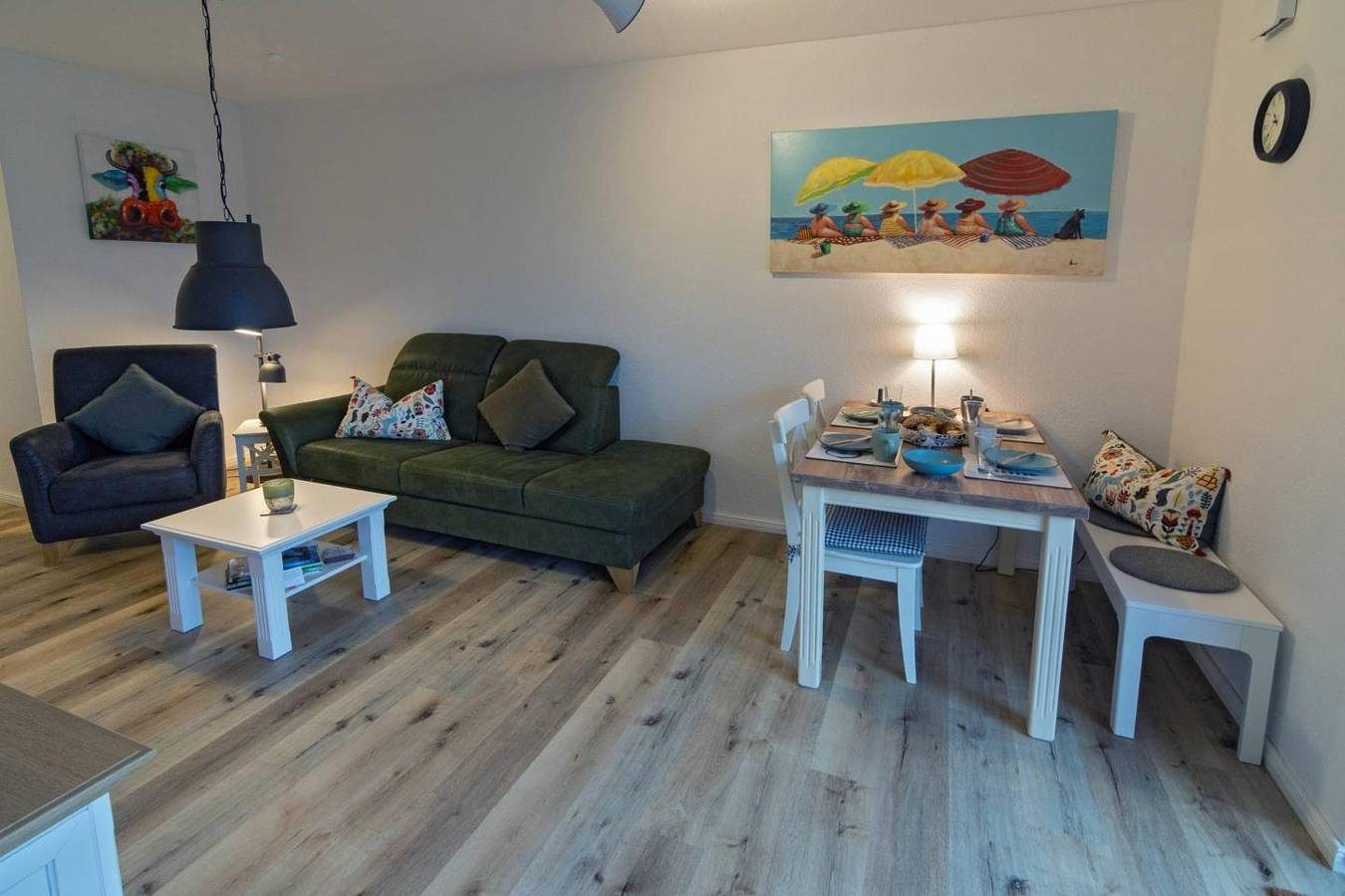 Moderne Erdgeschoßwohnung Südwester in zentraler Lage