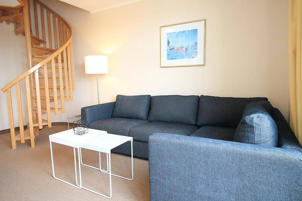 Maisonette-Ferienwohnung an der Nordsee mit Balkon und direktem Strandzugang — Bild 3
