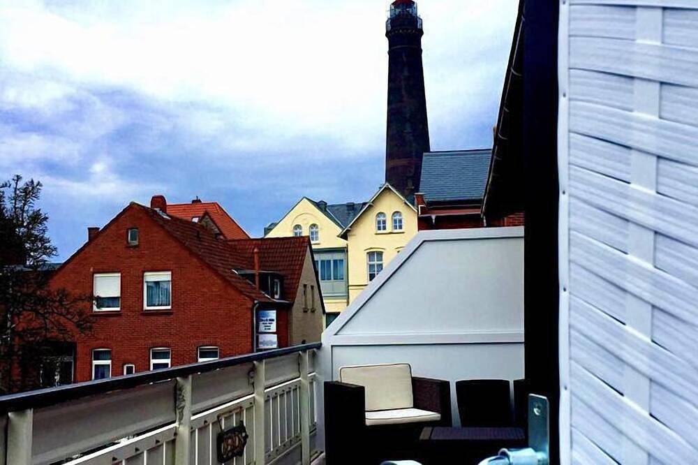 Strandnahe Ferienwohnung mit sonnigem Süd-Balkon und Strandkorb — Bild 2