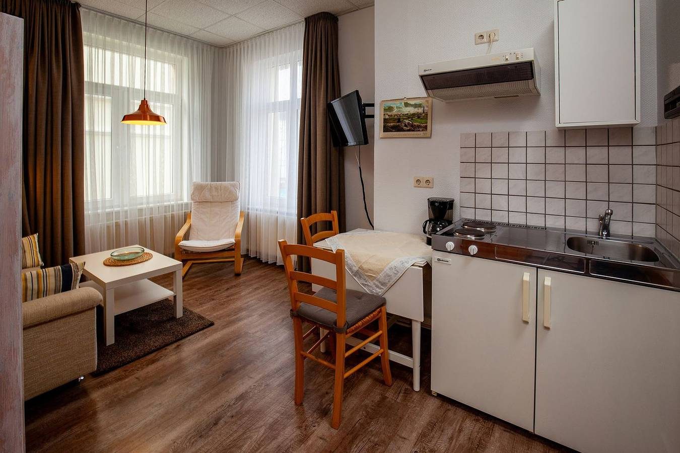 Kleines, aber feines Ferienappartement in Borkums Mitte — Bild 2