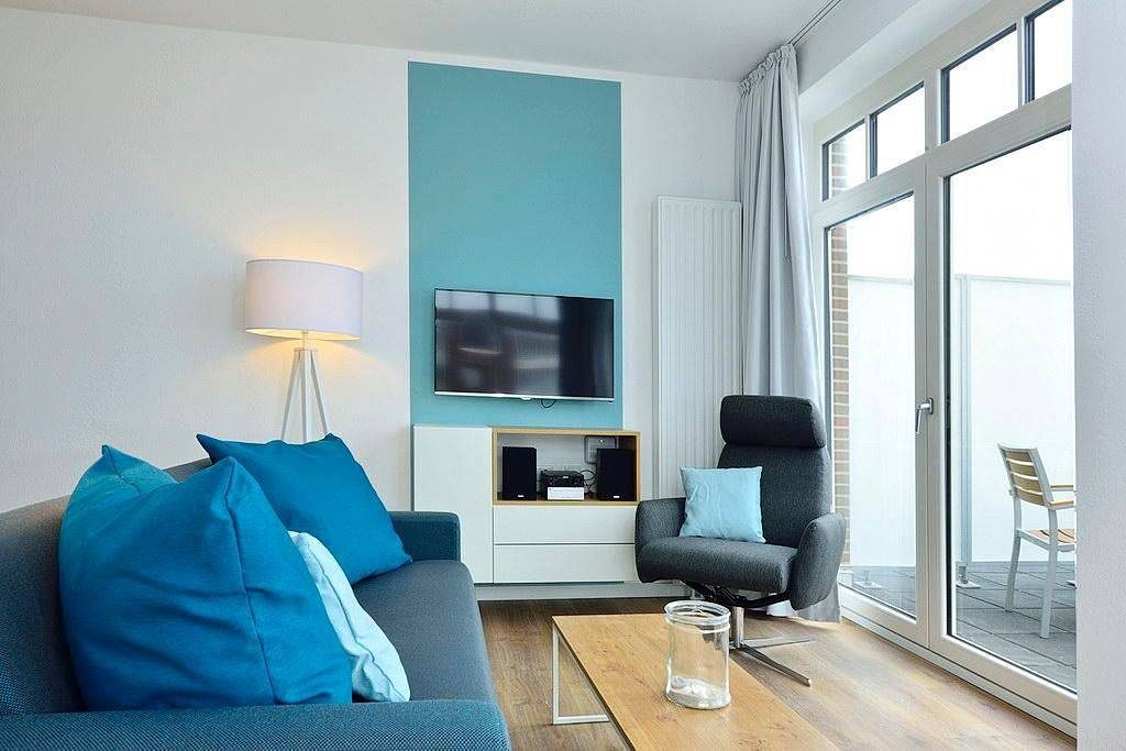 Tolles Apartment am Nordseestrand mit direktem Meerblick, Balkon und Strandkorb!