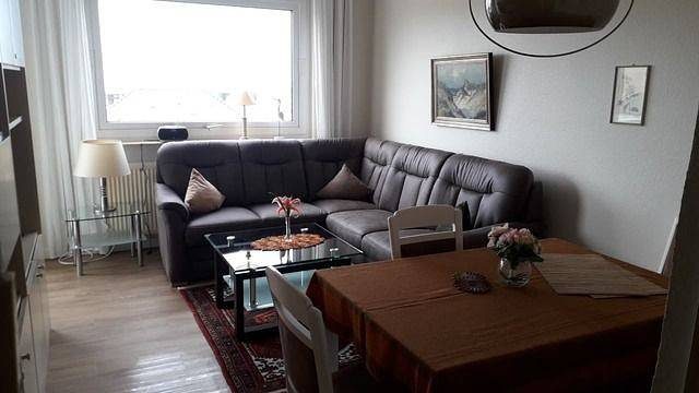 2-Raum-Ferienwohnung mit Balkon & Meerblick