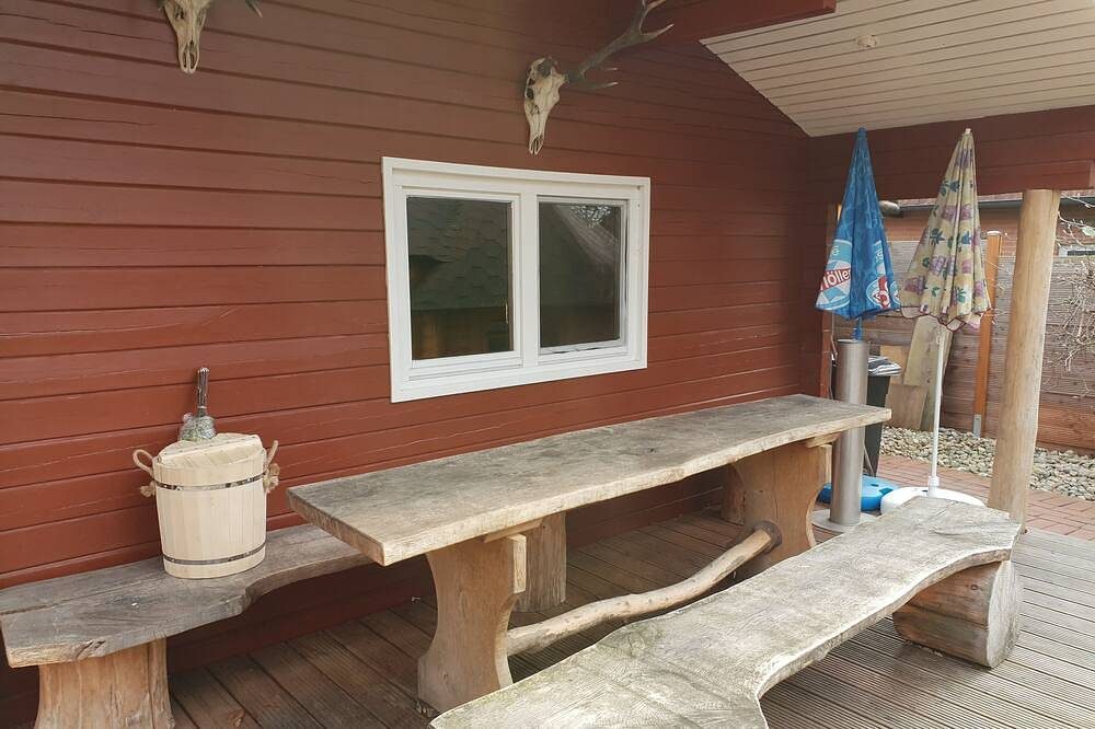 Ferienhaus mit Sauna,Grillkota und Badezuber direkt am Strand Heeder See ! — Bild 5