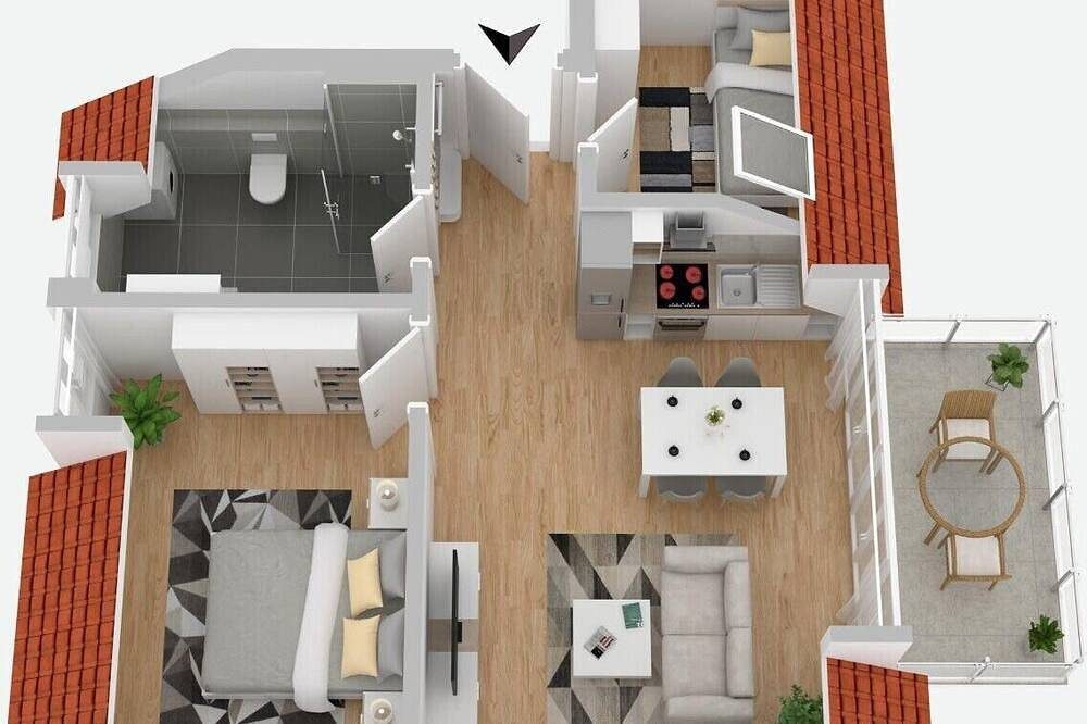 Wattkieker im Lindenhof - zentral gelegen mit klassischem Design — Bild 5