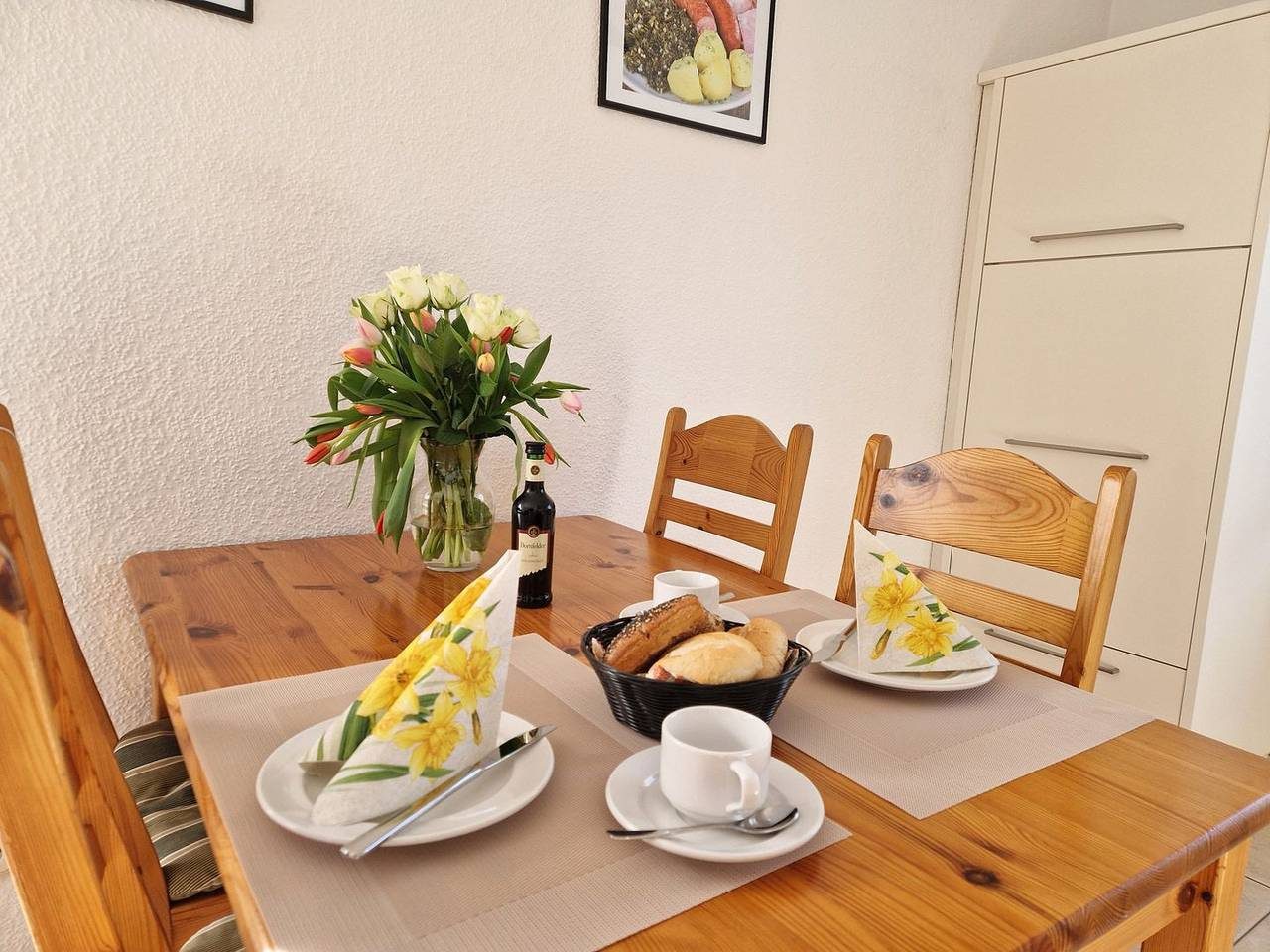 niedliche, zentrale Ferienwohnung im Erdgeschoss für bis 4 Pers.+Baby -ca. 60 m² — Bild 5