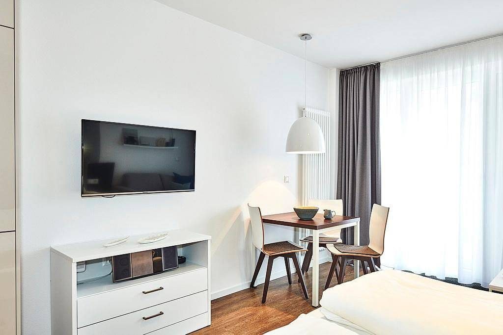 1-Zimmer Apartment nahe Nordsee mit Terrasse inkl. Schwimmbad- & Saunanutzung — Bild 4