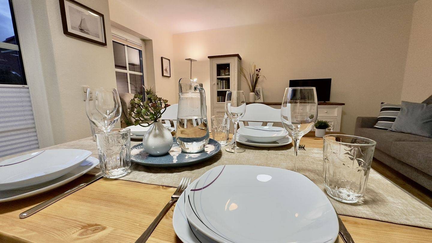 "Tidehuus am Meer: 56qm, barrierarm, Terrasse, perfekt für 3 Personen" — Bild 3