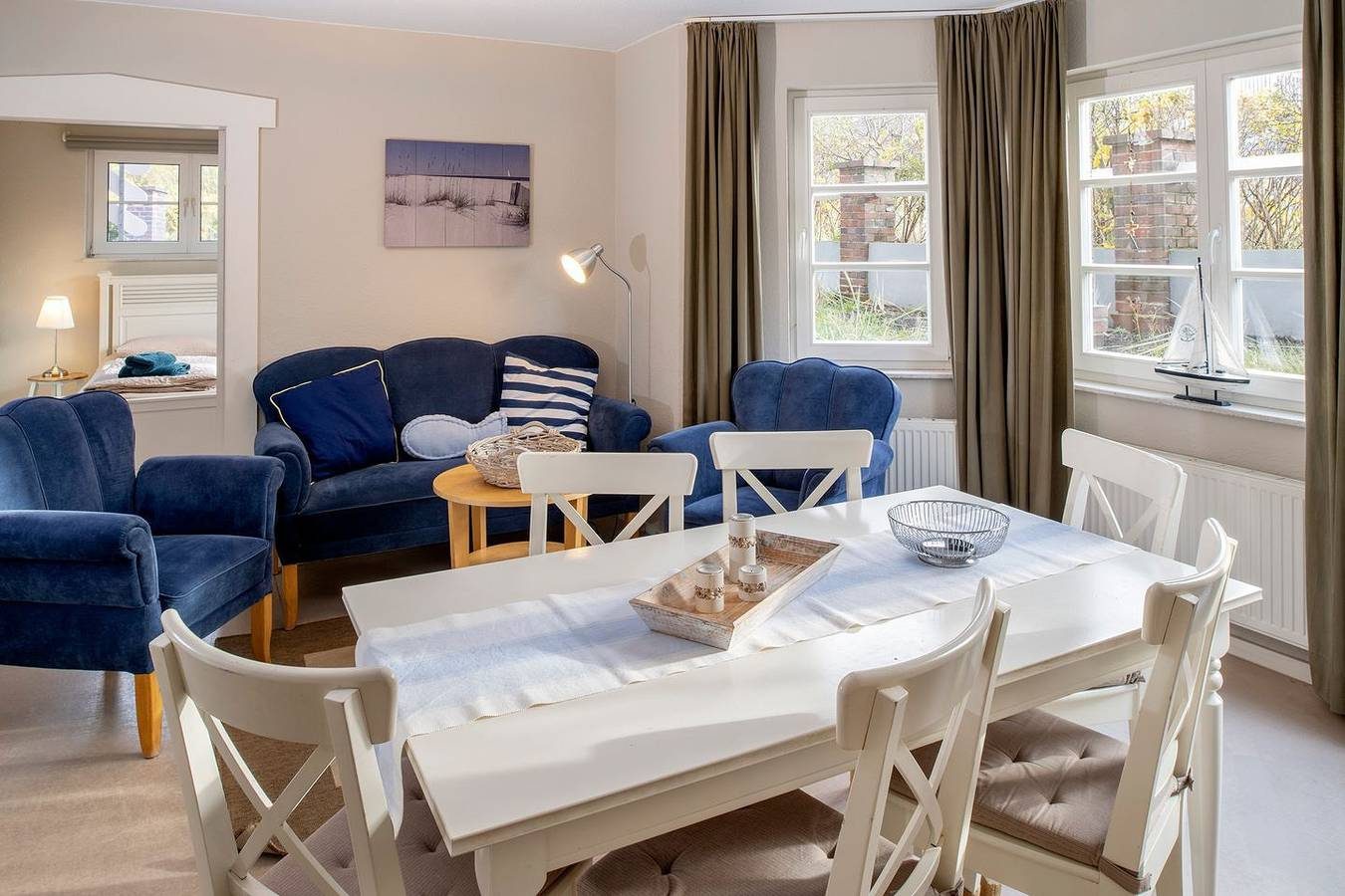 Langeoog – Ferienwohnung Unterkunft für 6 Personen