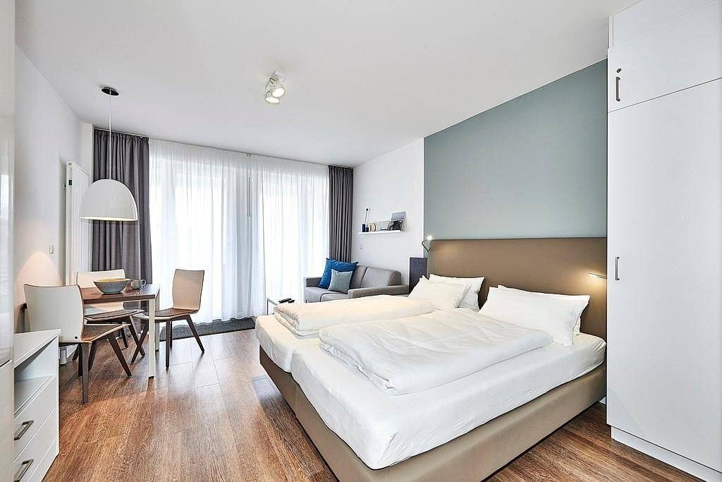 1-Zimmer Apartment nahe Nordsee mit Terrasse inkl. Schwimmbad- & Saunanutzung