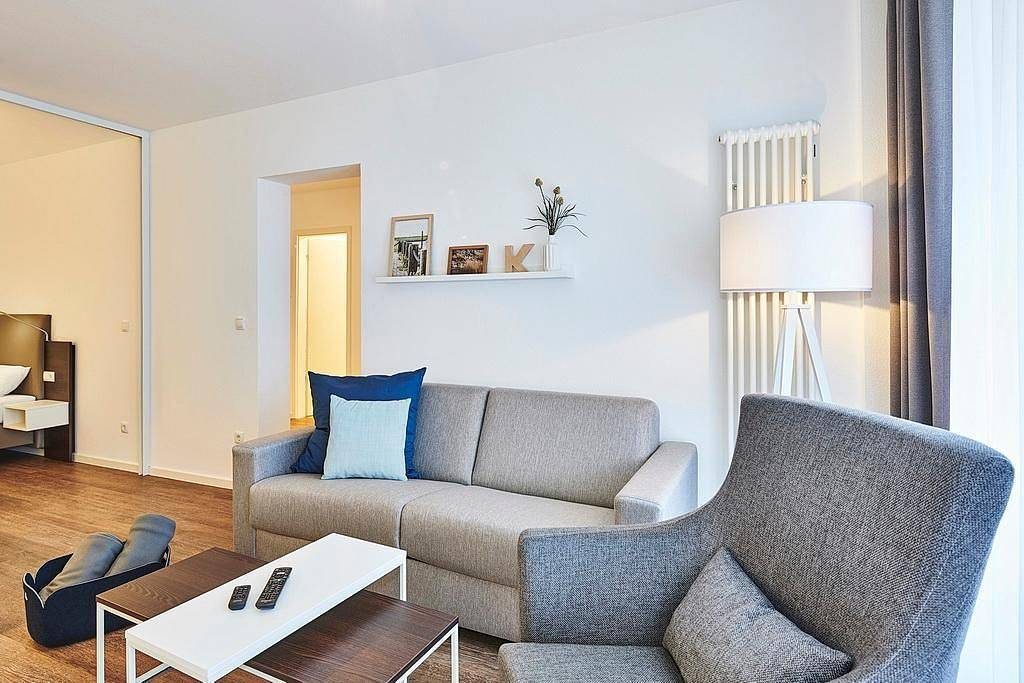 Strandnahes Apartment mit zwei Terrassen inkl. freier Schwimmbad- & Saunanutzung — Bild 4