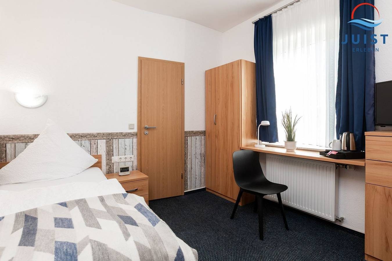Entspannter Urlaub auf Juist: Gemütliches Zimmer nur 290 m vom Strand!