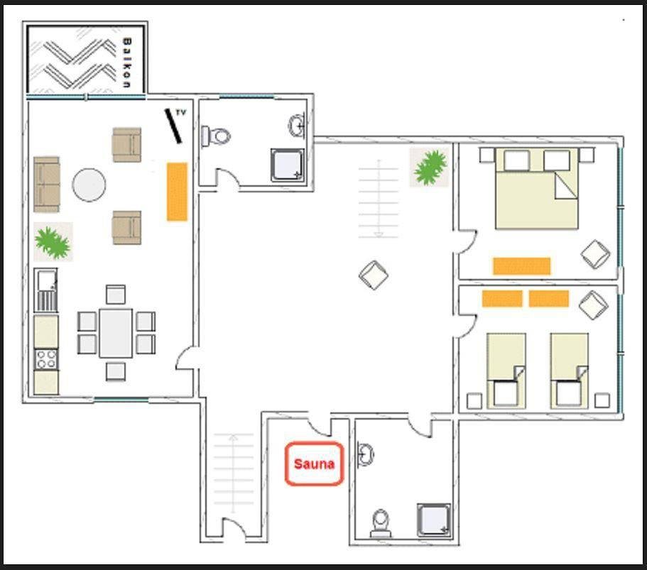 Ferienwohnung -8- im  Appartementhaus Uhlenkamp am Langeooger Ortsrand — Bild 5