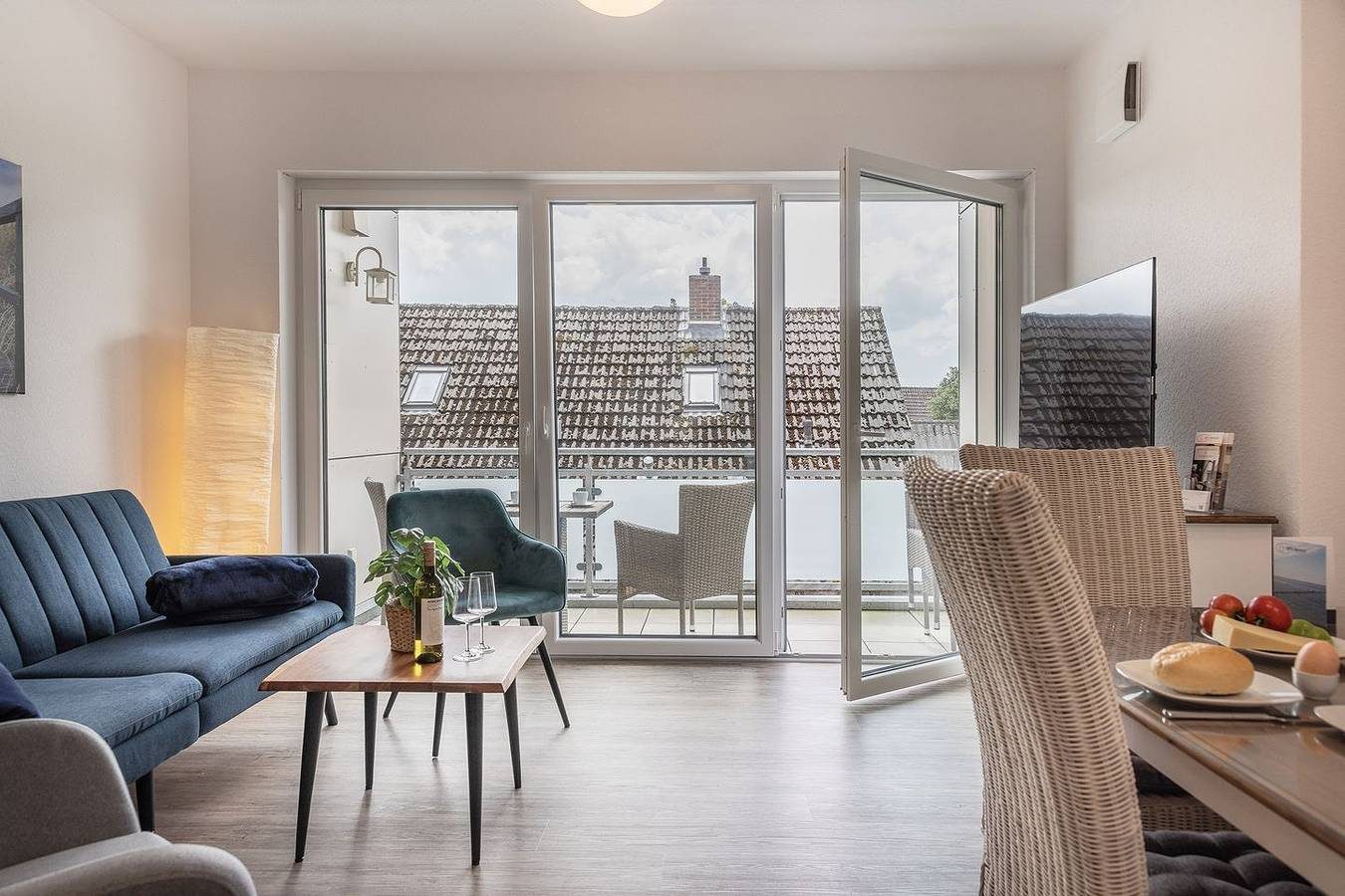 Ferienwohnung im 1.Obergeschoss mit Balkon (Neubau von 2022) in Top-Lage