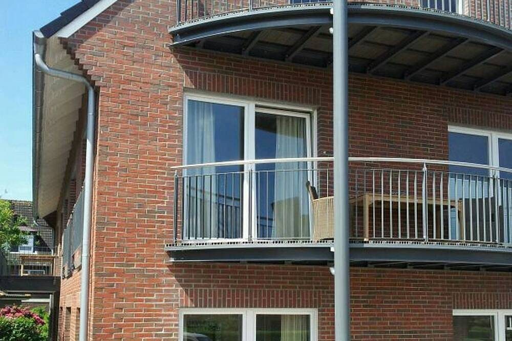 Haus Borkum Flair 4Sterne, Wohnung Nr.1, 1Schlafzimmer, 2Terrassen mit Garten — Bild 2