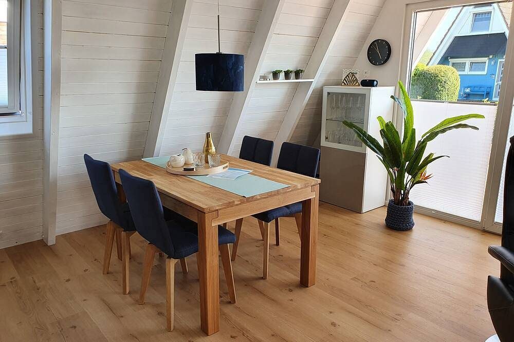 Nurdachhaus \"Murmel 4\" , Ladestation f. Elektroautos, Kamin, Strandkorb, Wlan — Bild 5