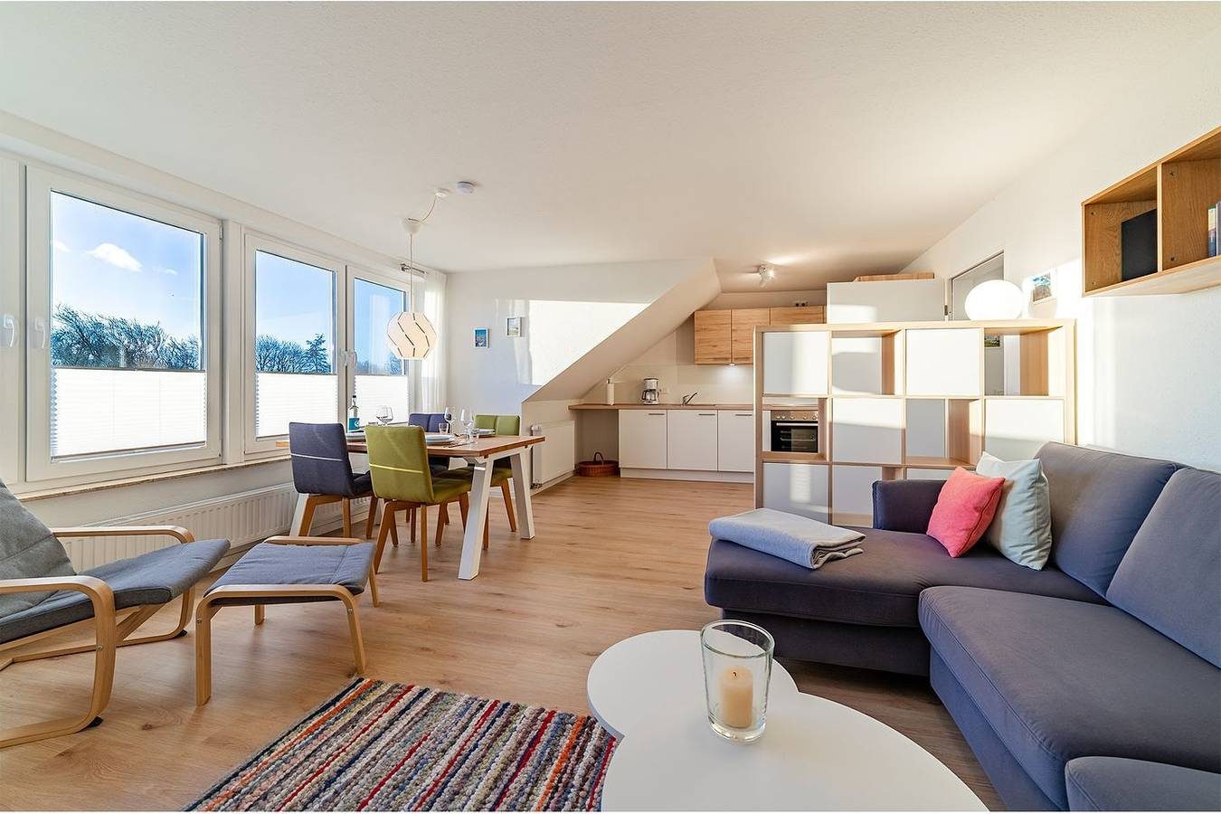 "Upkaamer": Gemütliche Wohnung mit Blick auf die Greetsieler Zwillingsmühlen