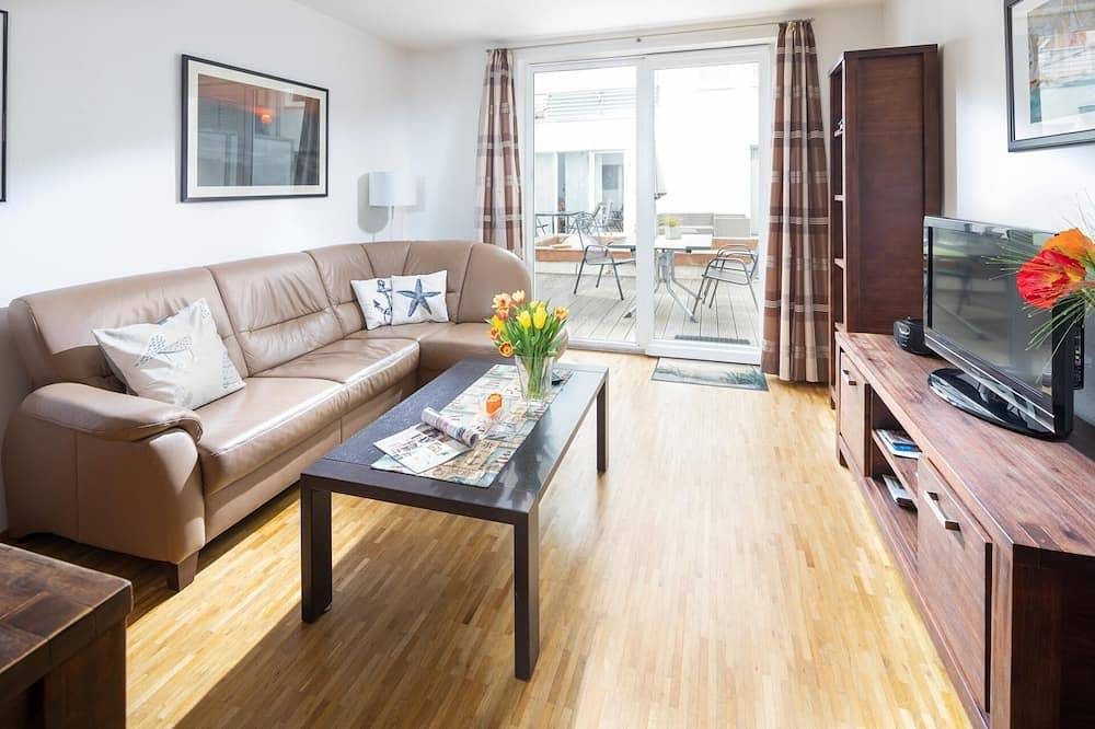 Die Ferienwohnung \"Sonnendecks 10\" befindet sich im Haus \"Norderneyer Sonnendeck
