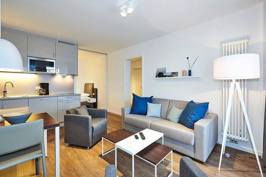 Apartment nahe der Nordsee mit zwei Balkonen inkl. Schwimmbad- & Saunanutzung — Bild 3