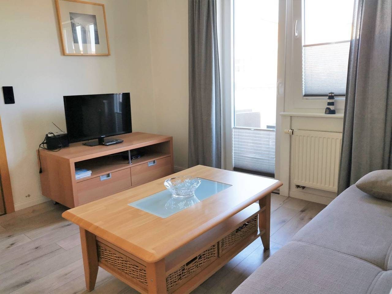 2-Raum-Ferienwohnung mit Balkon in zentraler Lage