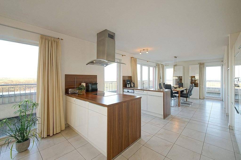 Exklusives Penthouse mit großer Dachterrasse, Meerblick, Sauna, Hot-Tub & Kamin! — Bild 5