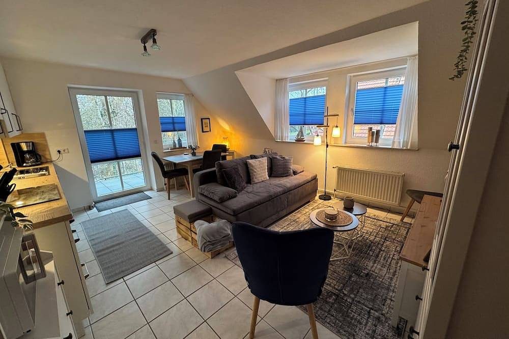 Insel Langeoog: Kleine Ferienwohnung! \n10 Min. vom