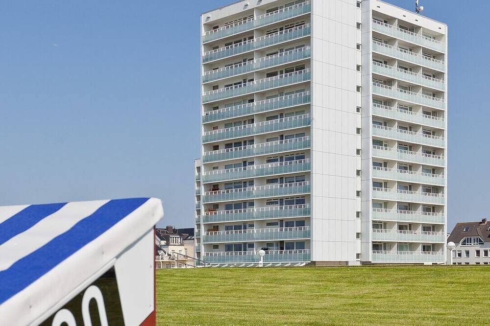Die Ferienwohnung \"Nordseeblick 132\" befindet sich im sechsten Stock des Hauses — Bild 2
