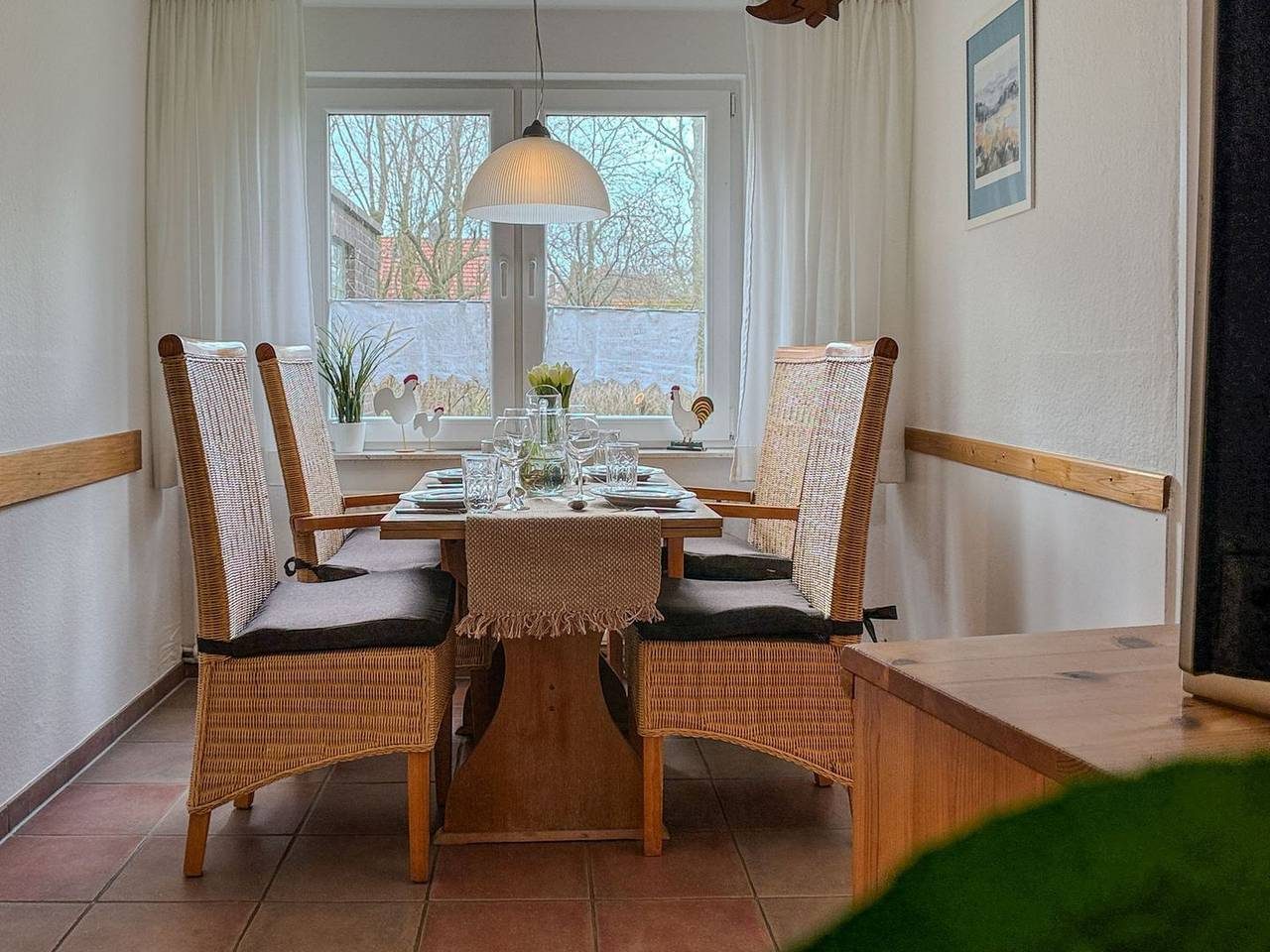 Gemütliche Ferienwohnung Fernblick für 4 Personen - 48 qm pure Erholung.