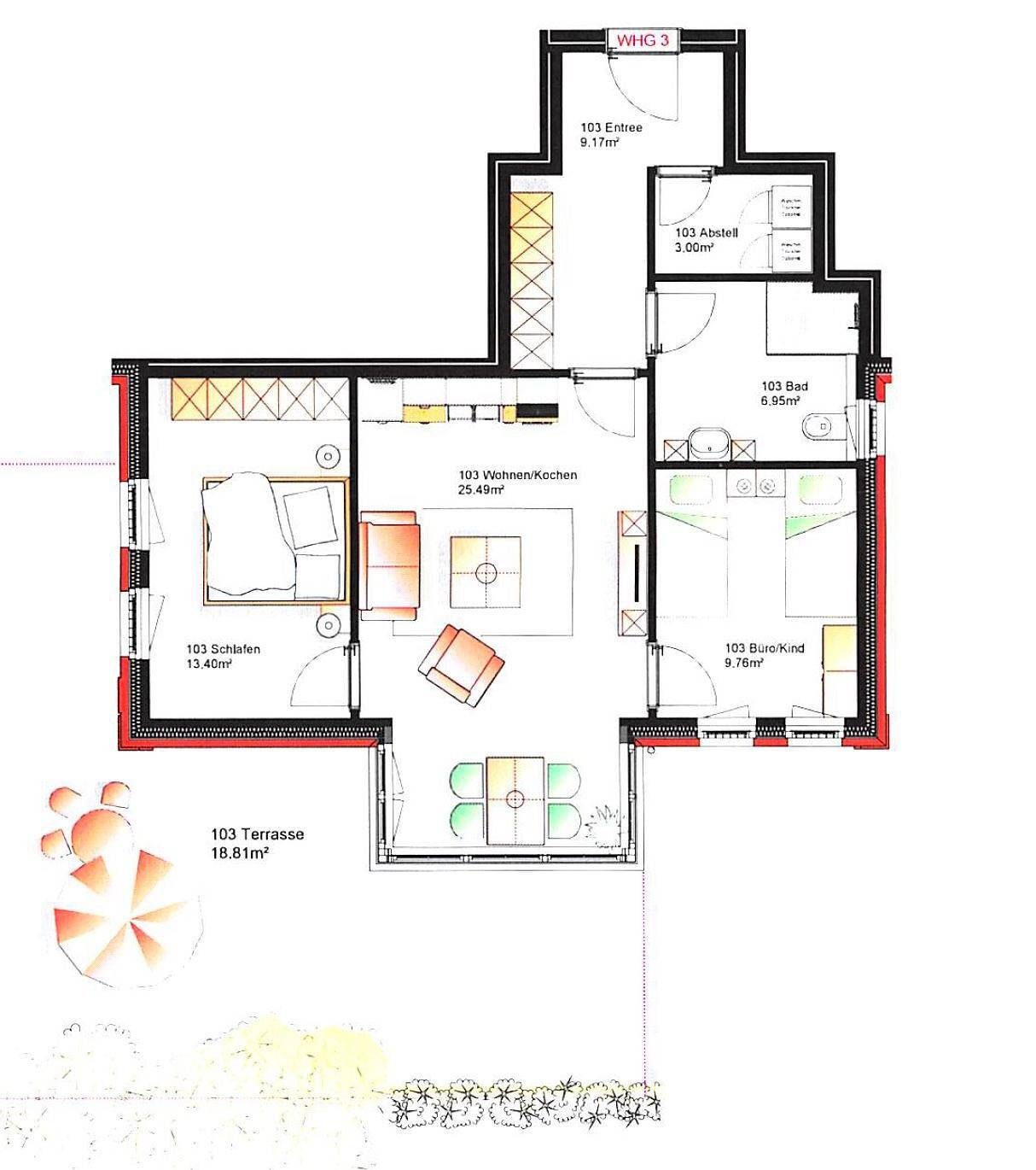Moderne und wunderschön ausgestattete Maisonettewohnung in der neu erbauten Inselresidenz Dünenlust — Bild 4
