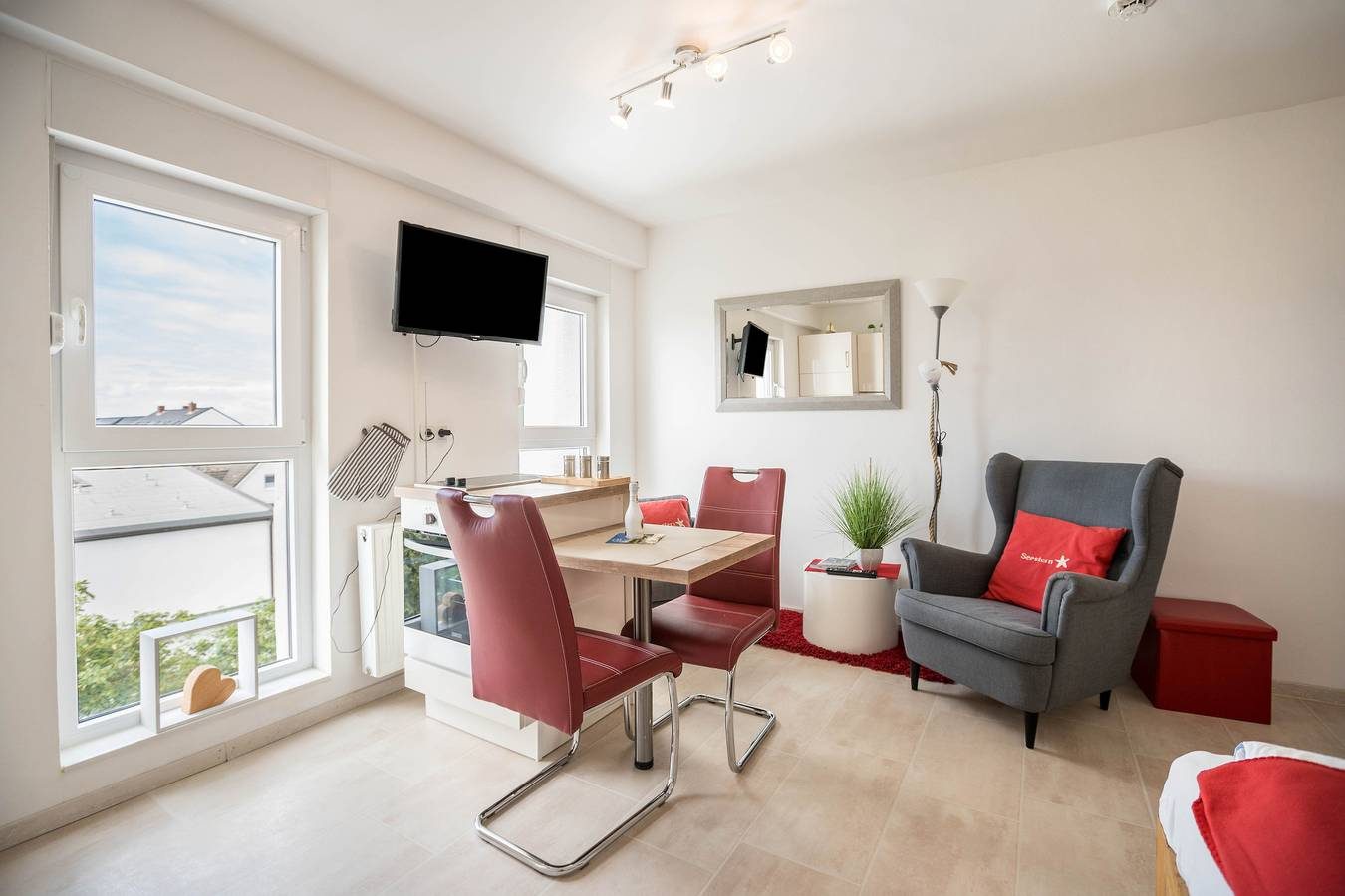 Studio Appartement Seestern in Strandnähe mit Wlan inkl. Bettwäsche/Handtücher