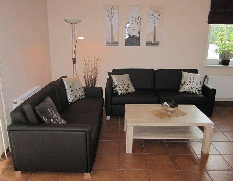 Schönes Ferienhaus (100qm) für 6 Personen und Hund mit Kamin, Sauna und Garten — Bild 3