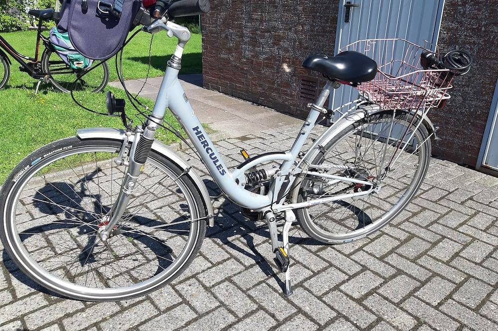 helle Ferienwohnung, Südbalkon, max 2 Erw +K., strandnah, zentrumsnah, 2 e-bikes — Bild 5