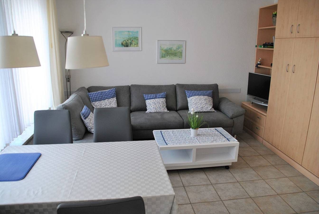 2-Raum-Ferienwohnung in bester Lage mit Meerblick — Bild 2