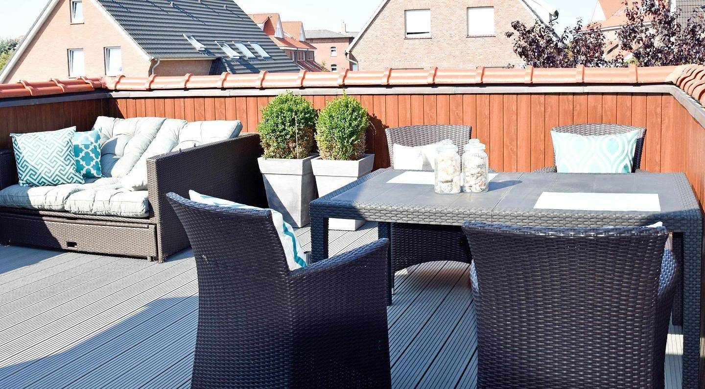 Ferienwohnung -Jakob- im Urlaubsdomizil "Papaja" im Obergeschoß mit großer Dachterrasse — Bild 3