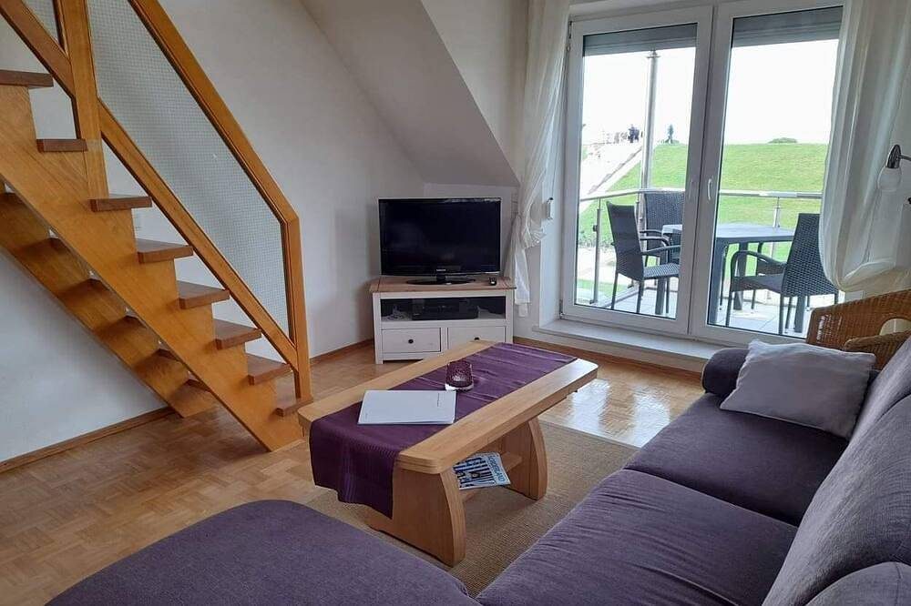 Komfortabel wohnen direkt am schönen Deich!