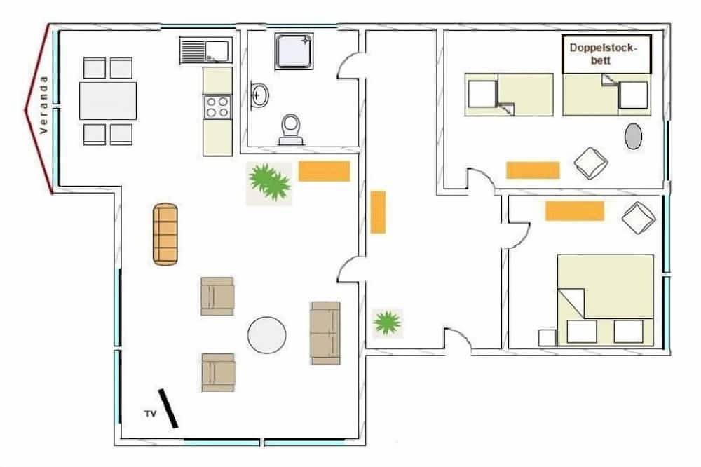 Idyllisch gelegenes Ferienhaus Birkeneck für bis zu 5 Personen — Bild 4