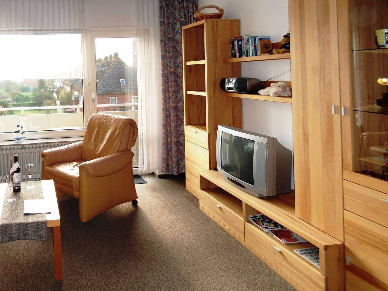 Zentrale Ferienwohnung für 2 Personen in der 3. Etage mit Südbalkon