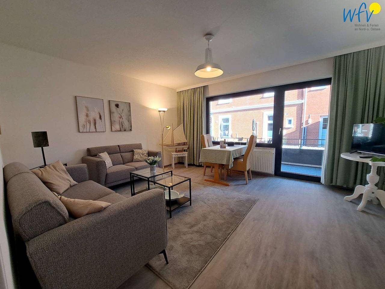 Haus Bonhuis Ferienwohnung Gartenblick — Bild 4