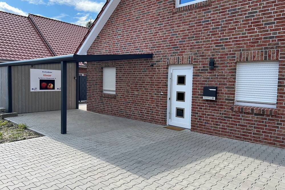 \"Elstar\" - Barrierefreies Ferienhaus mit Carport Terrasse Netflix Free Wifi — Bild 2