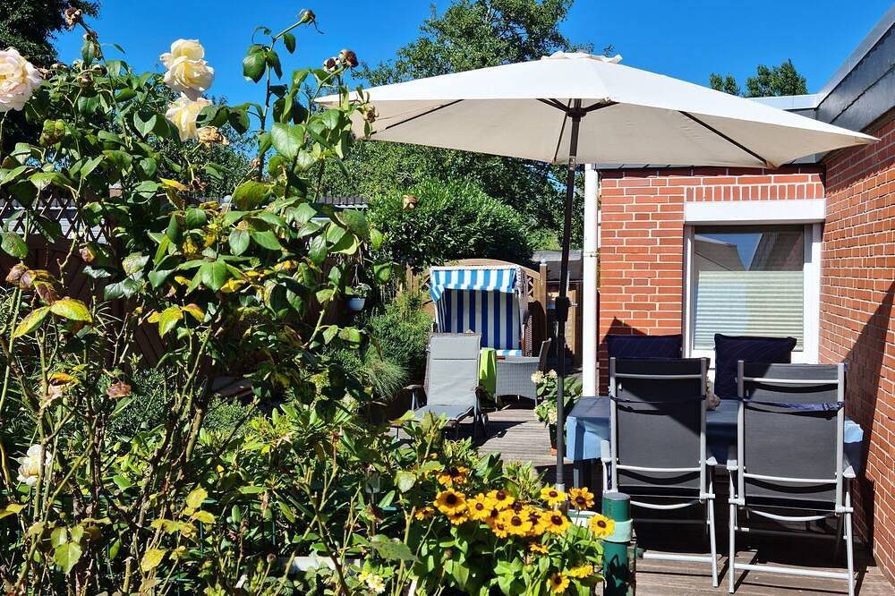 Ferienhaus am Südstrand -2 Doppel-Schlafzi-4 Person-2Terrassen-Hunde auf Anfrage