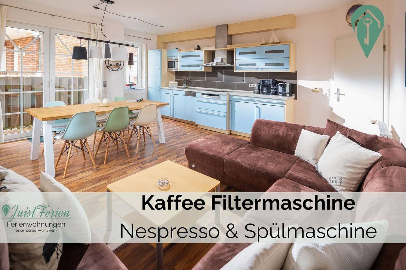 Ferienwohnung „Strandkrabbe“ – Familienfreundliches Wohnen nahe dem Strand — Bild 5