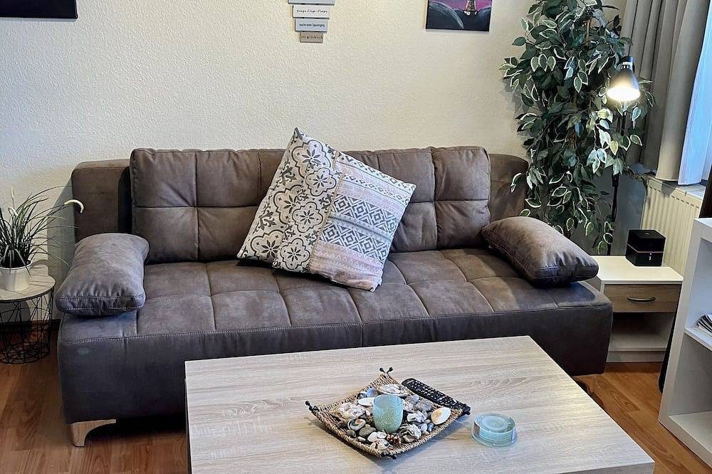 Insel Borkum: Ferienwohnung mit sonnigem Balkon