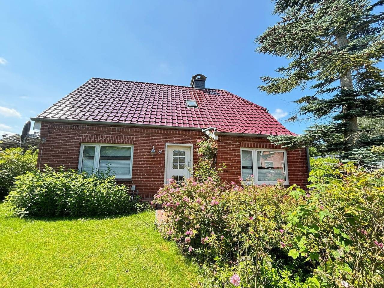 Idyllisches Ferienhaus in Emden, 6 Pers., großer Garten, Haustiere