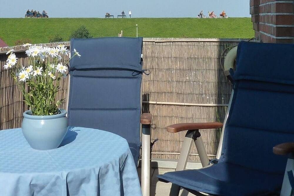 4**** \"Fewo Meeresblick am Sandstrand\"-2 Sz- Balkon-2. Etage-50 Meter zum Strand — Bild 2
