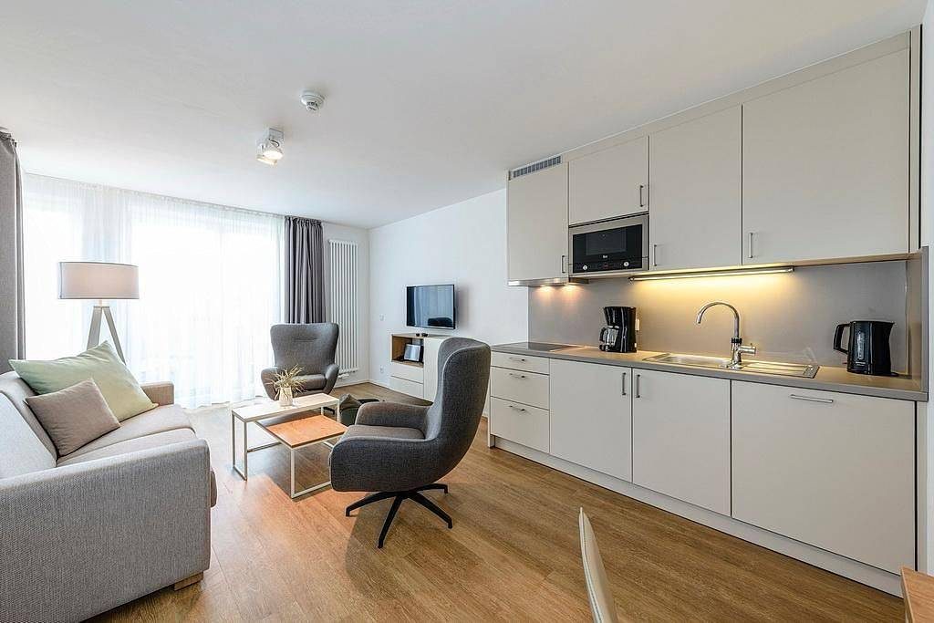 Ruhiges Top-Apartment mit Terrasse und Sauna im Haus - nur 300 m zum Inselstrand — Bild 5