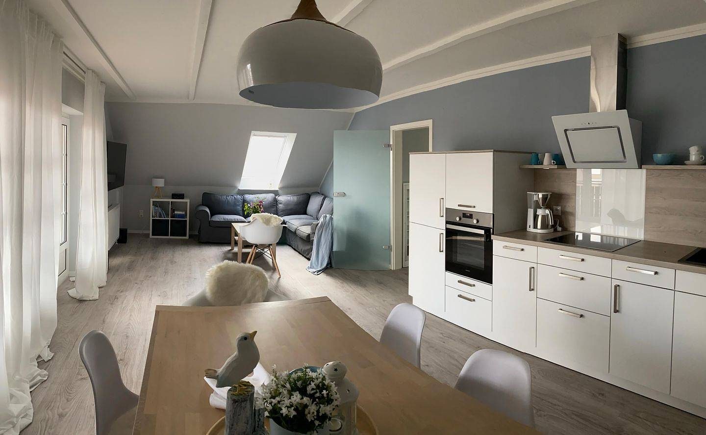 Huus Achterdiek - Moderne Oberwohnung "Oberdeck"