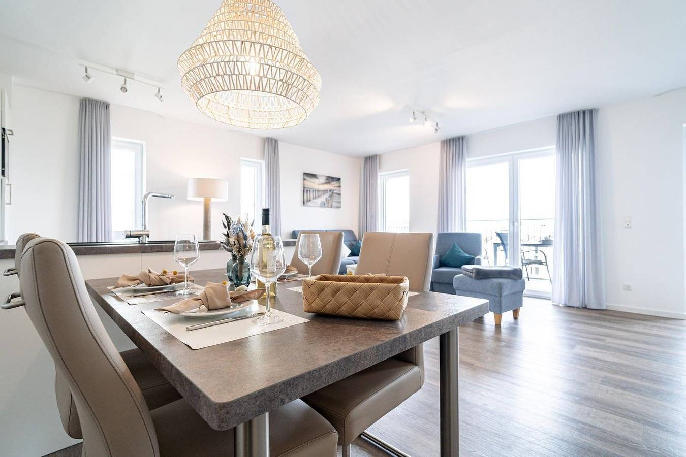 Ferienwohnung mit privater Sauna, frischer Meeresluft und grandiosem Meerblick — Bild 2