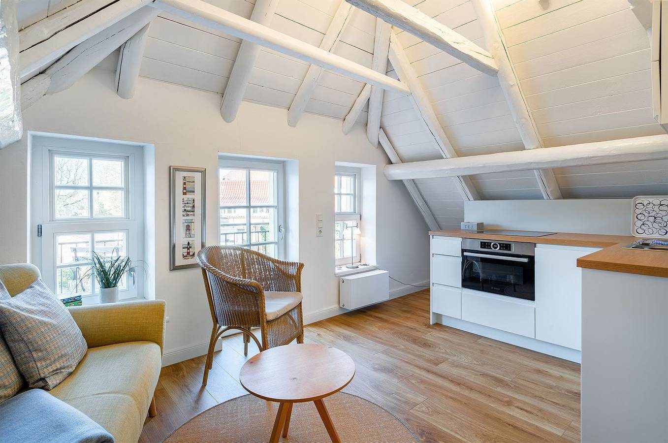 Mooi Tied - Romantisches Ferienhaus im Herzen von Greetsiel mit Wasserblick