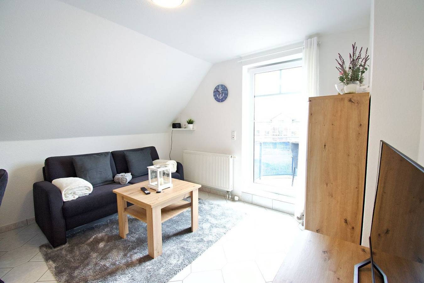 Möwengruß - gemütliche und frisch renovierte Ferienwohnung im 2. Obergeschoss. — Bild 5