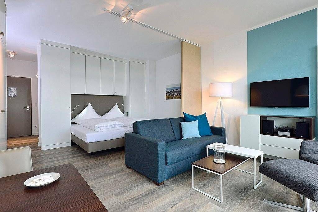 Schickes Apartment an der See mit Westbalkon, Meerblick und eigenem Strandkorb! — Bild 4